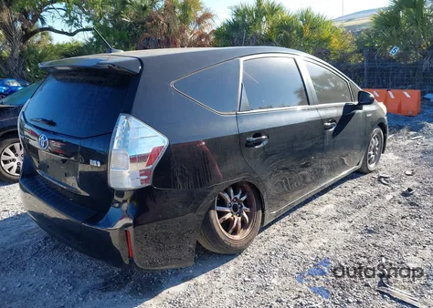2012 Toyota Prius V Three from USA, damaged, VIN JTDZN3EU1C3134041